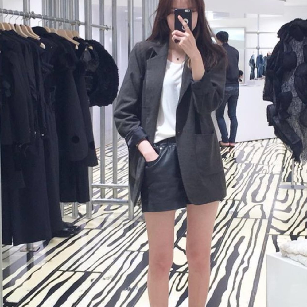 Boyfriend fit Oversized Jacket